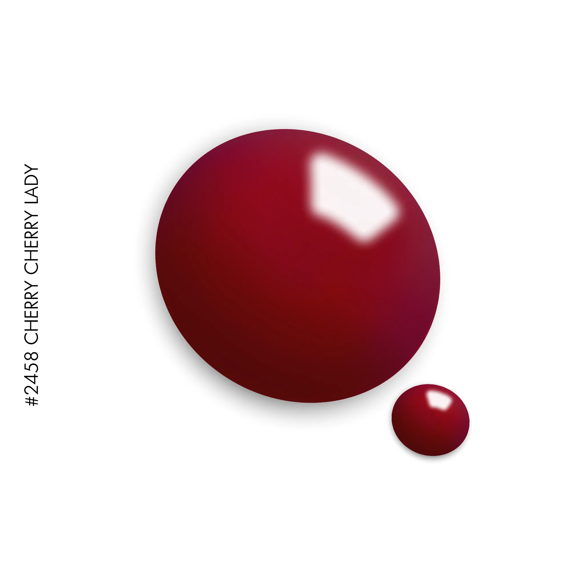 2458 Cherry Cherry Lady gel polish